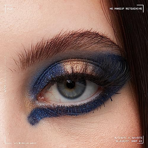 NYX PROFESSIONAL MAKEUP Ultimate Glow Shots, Liquid Eyeshadow, Long-Lasting Shimmer Eye Shadow with Vitamin C - Plum Player