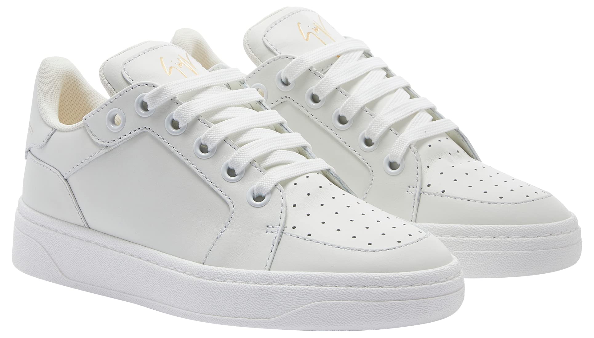 Giuseppe Zanotti, Gz94 Low-Top Sneakers Leather, 9, White