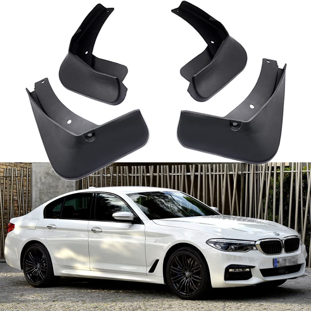 SPEEDLONG Car Mud Flaps Splash Guards Fender Mudguard Compatible with BMW 5-Series 530i 530e 540i Sedan 2017 2018 2019 2020 2021 2022 2023