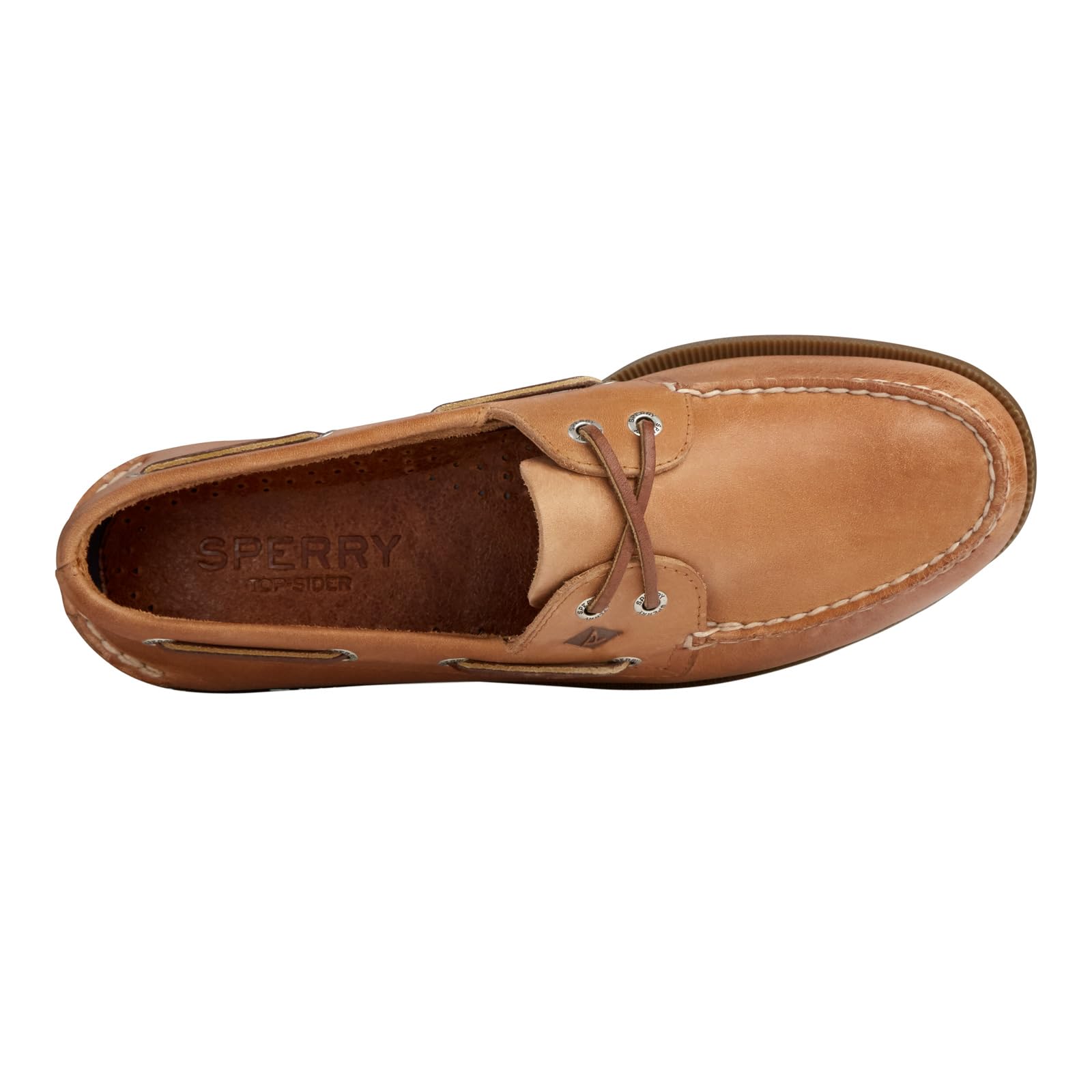 Sperry Men's Authentic Original 2-Eye Boat Shoe, Sahara, 10.5 M US