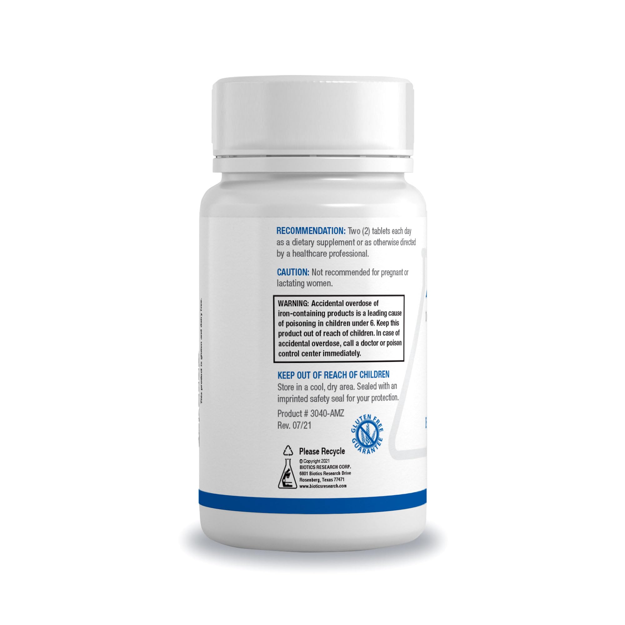 Biotics Research ADB5-Plus Support Healthy Adrenal Gland Function, Support Cortisol Levels, Positive Response to Stress, Healthy Energy Levels 90 Tablets