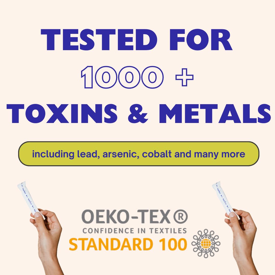 100% Organic Cotton Easy Glide Tampons with Compact Plant-Based Applicator | Third-Party Checked for Metals | Biodegradable Wrapping | 18 Count, Fragrance Free, Toxin Free | Light Tampon | by Marlow