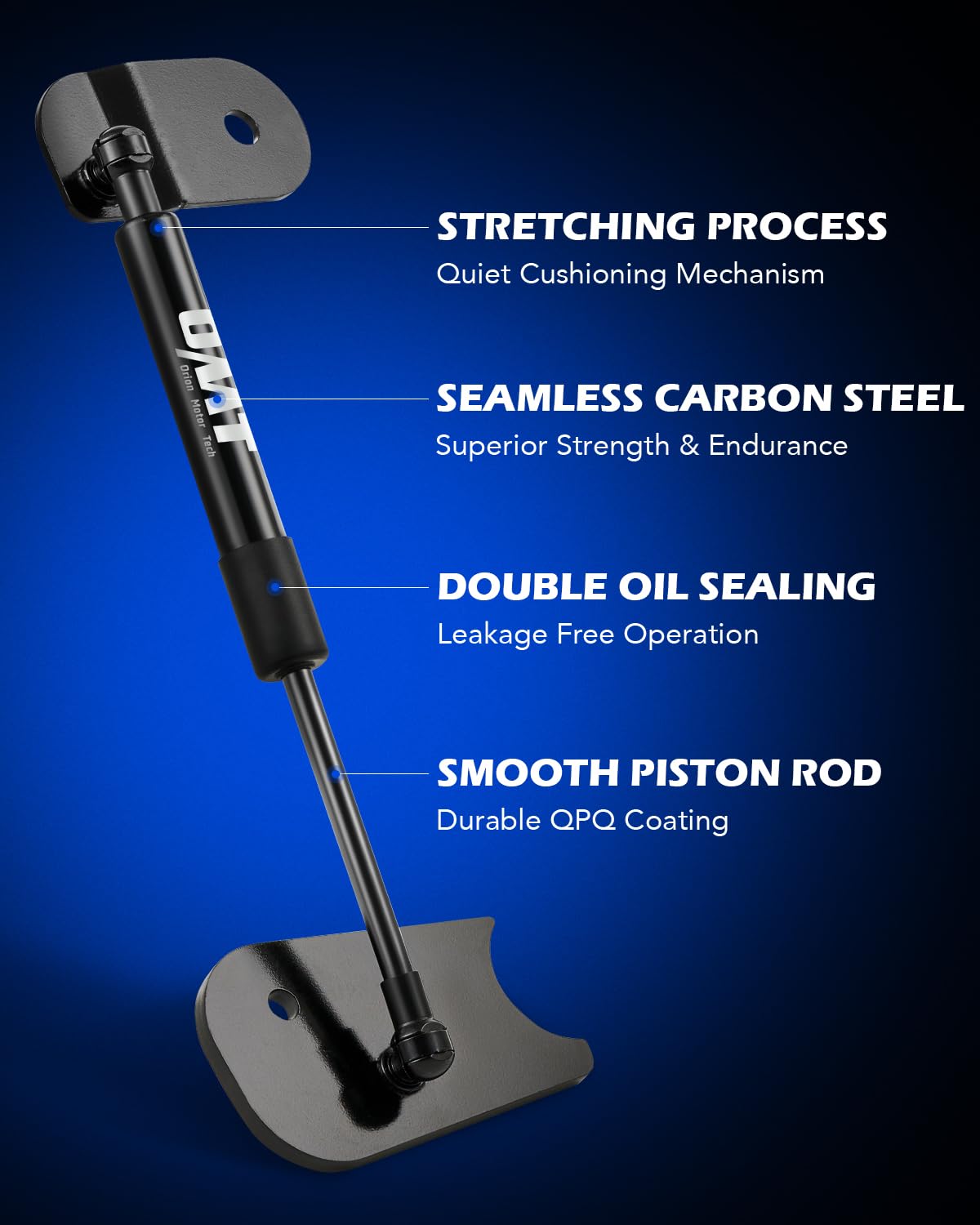 Orion Motor Tech Truck Tailgate Assist, Pickup Tailgate Lift Assist Kit Compatible with 2022 to 2023 Ford Maverick, Heavy Duty Steel Tailgate Shock Absorber Tailgate Damper with Mount