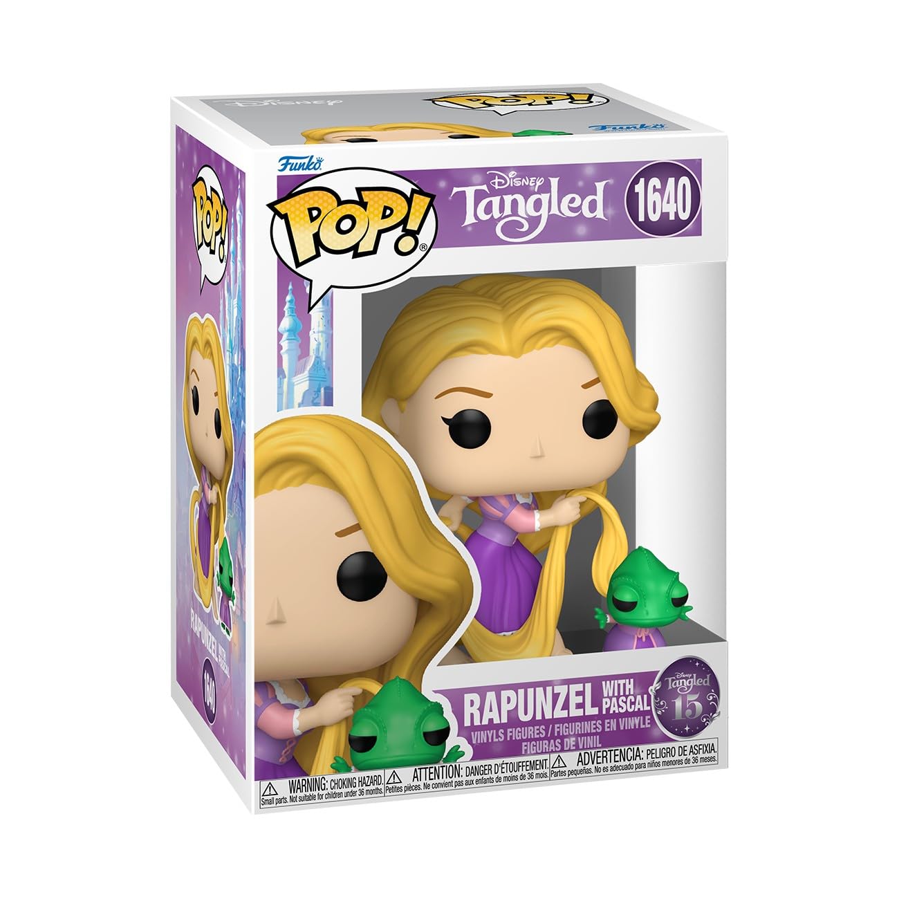 Funko Pop! & Buddy: Tangled - Rapunzel with Pascal - Collectable Vinyl Figure - Gift Idea - Official Merchandise - Toys for Kids & Adults - Disney Fans - Model Figure for Collectors and Display