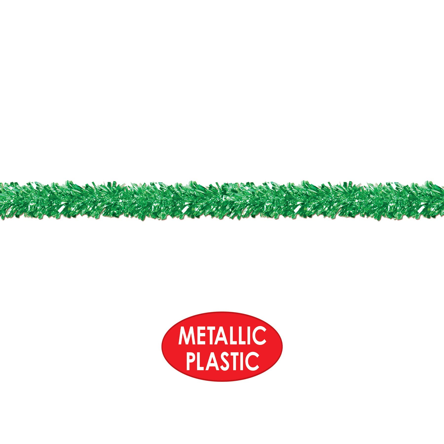 6-Ply FR Metallic Green Festooning Garland