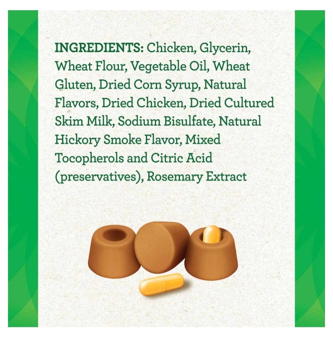 Greenies Chicken Flavor Capsule Size Pill Pockets Treats for Dogs 3 /7.9 Oz Net Wt 23.7 Oz