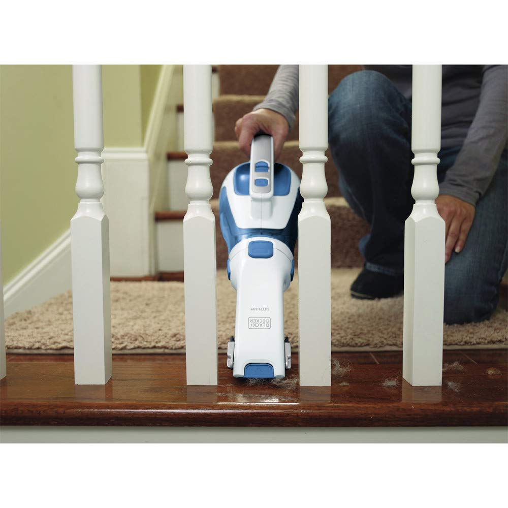 BLACK+DECKER dustbuster Handheld Vacuum, Cordless 10.8V, with Rotating and Extendable Nozzle (HHVI320JR02)