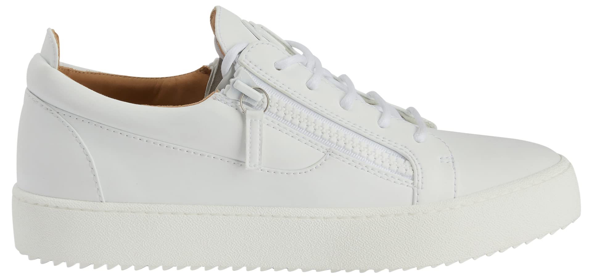 Giuseppe Zanotti, Frankie Low-Top Sneakers Fabric, 7.5, White