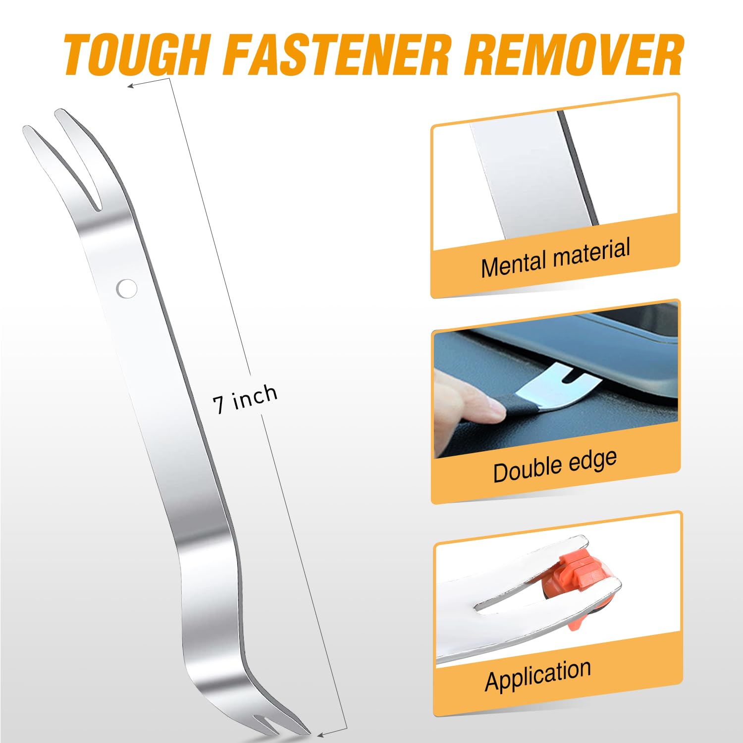 GOOACC 120PCS Car Bumper Retainer Clips Bumper Fender Liner Kit for Lexus Toyota 4Runner Tacoma RAV4 Scion 75495-35010 75397-35010 90189-06065 90189-06013 with Fastener Remover