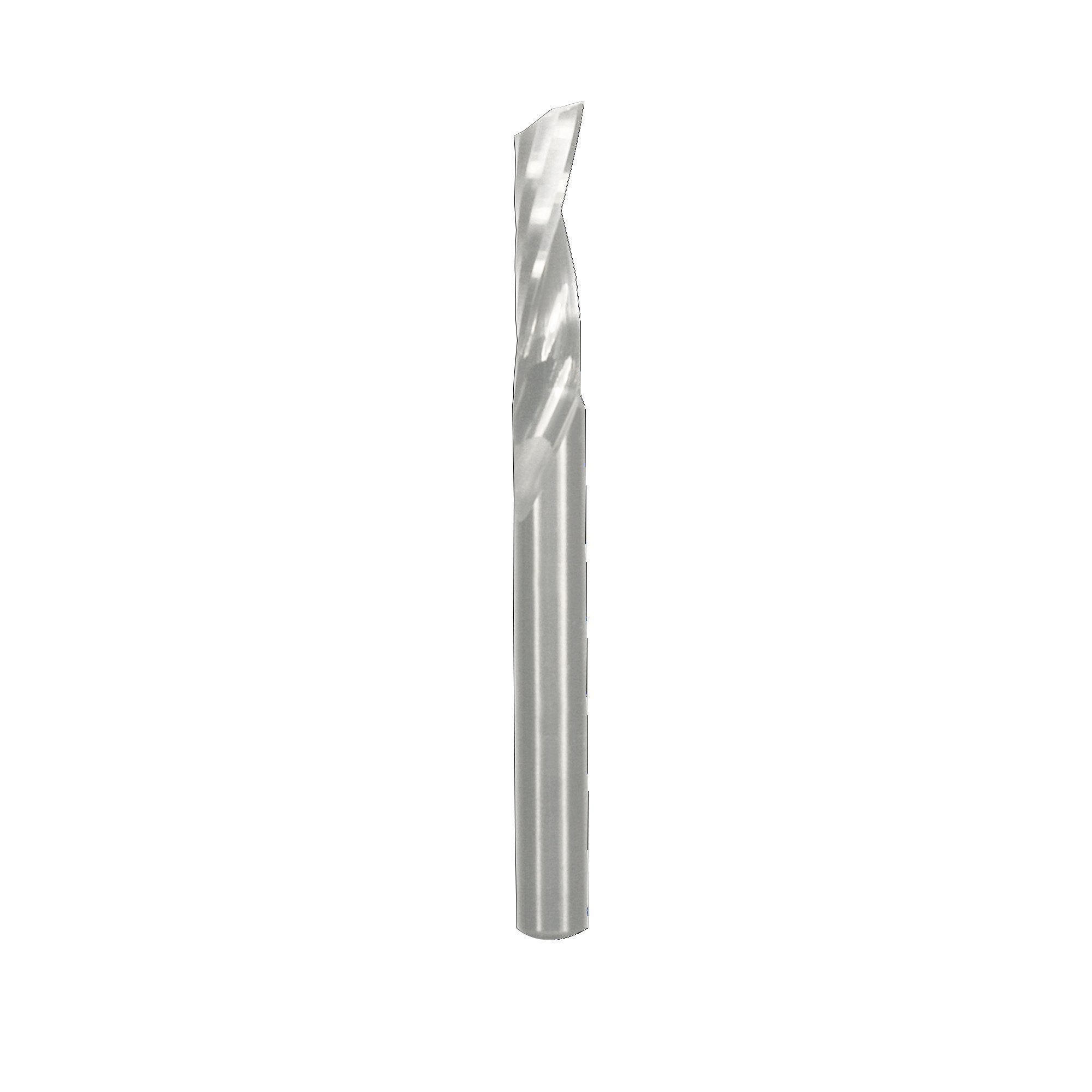 Freud 75-025: 1/4" (dia.) O-flute Up Spiral Bit with 1/4" shank, 7/8" carbide height