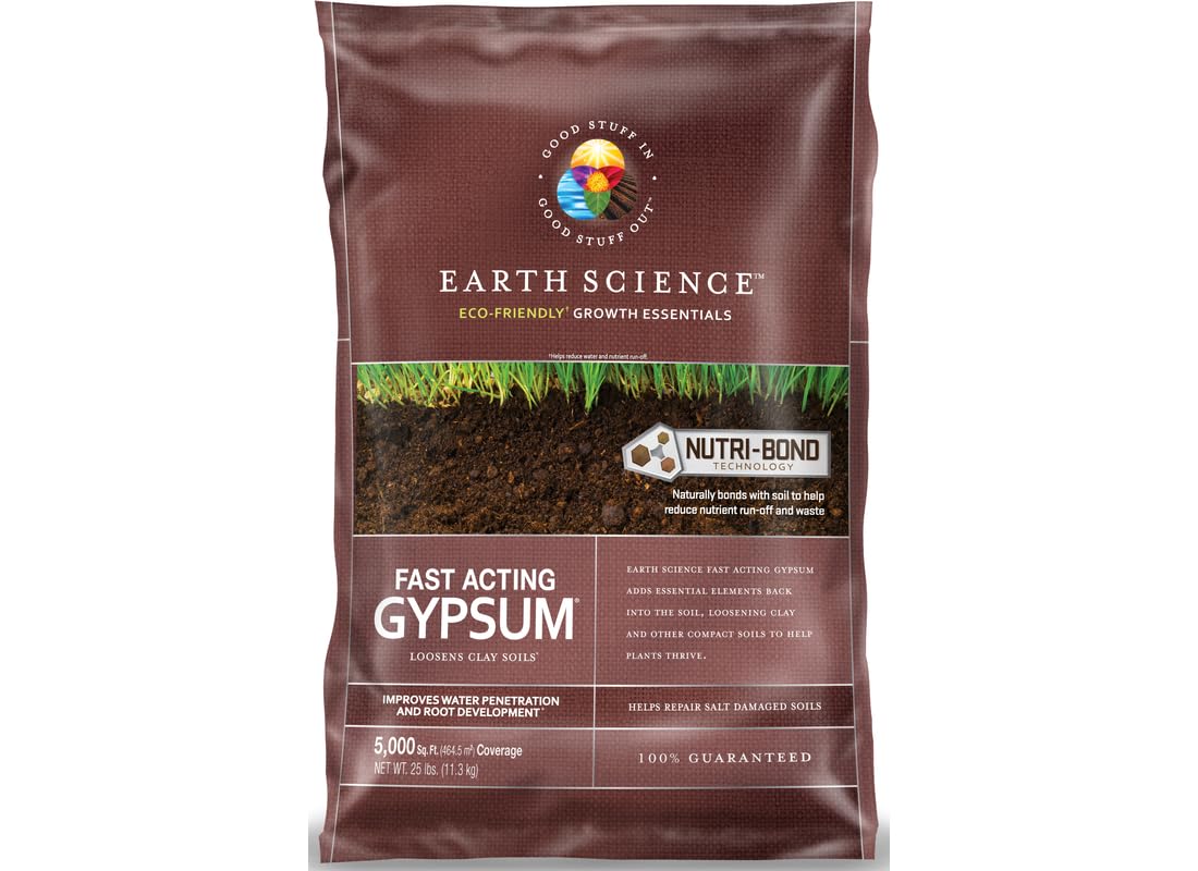 Earth Science Fast Acting Gypsum (25 lb.)