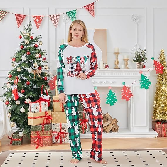 Christmas Pajamas for Family Matching Christmas Pajamas Sets Family Xmas Pajamas