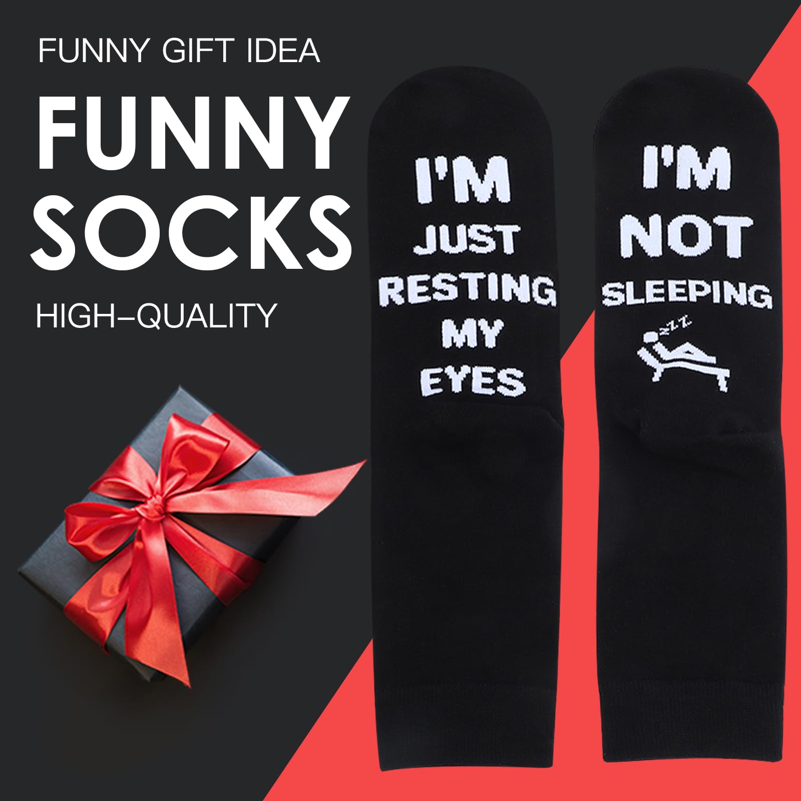 Mens Gifts for Birthday Anniversary Christmas, Birthday Gifts for Dad Husband Grandpa, Unique Gifts Funny Socks for Groomsmen Gifts, Stocking Stuffers Christmas Gifts for Men From Daughter Son Wife