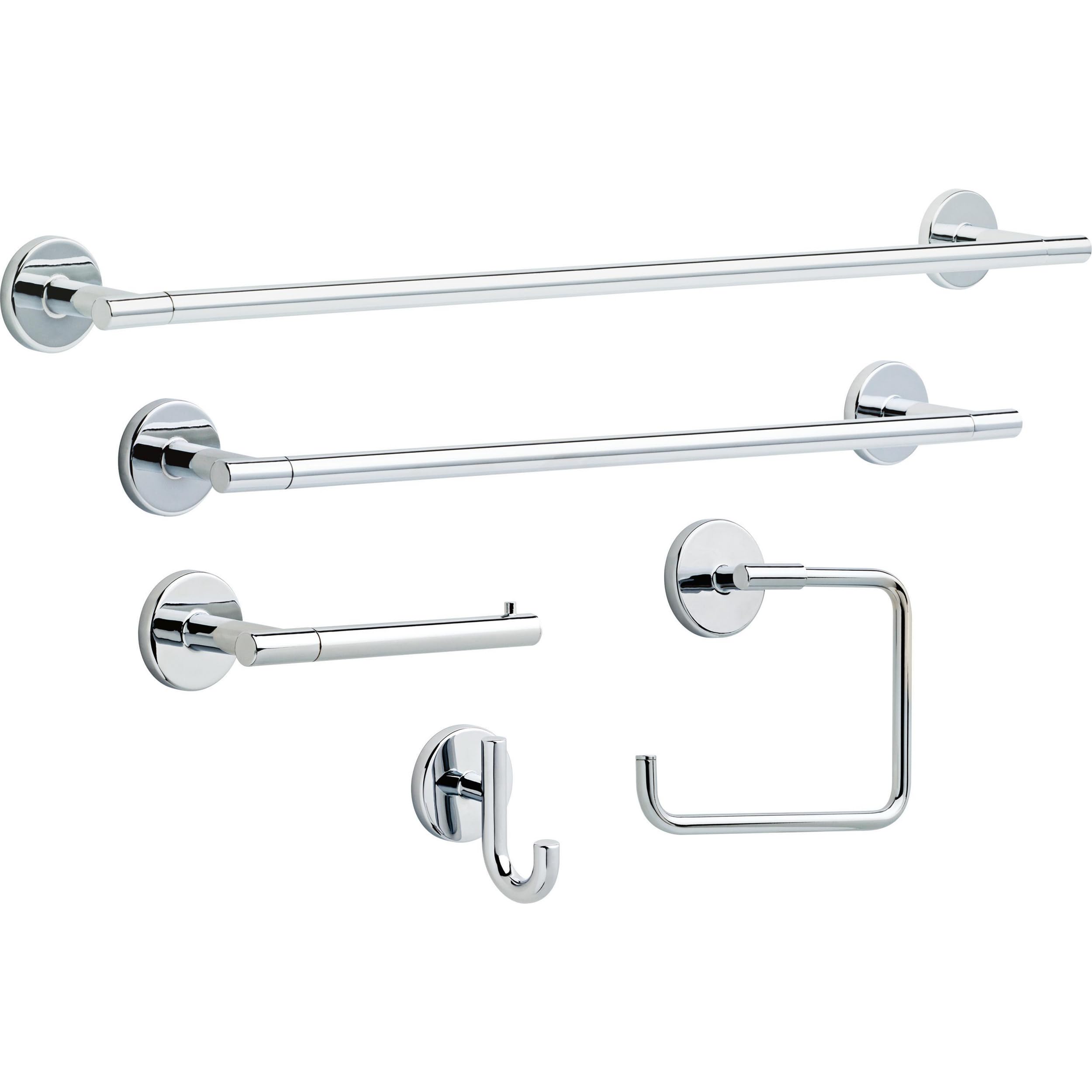 Delta 75935 Trinsic Single Towel Hook in Polished Chrome