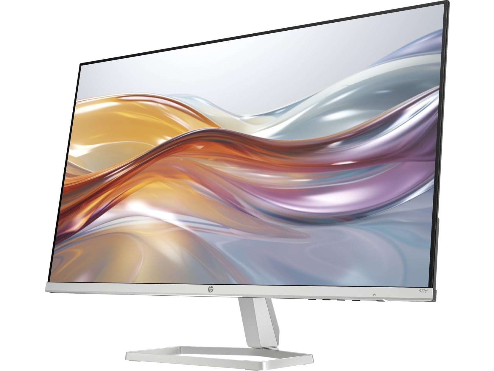 HP 27 inch 1080P Computer Monitor in Silver and Black, 27" Full HD (1920 x 1080) 75Hz Anti-Glare IPS Display with AMD FreeSync, 2 HDMI, 1 VGA, Highly Accurate Color (2025 Model) with Docztorm Dock