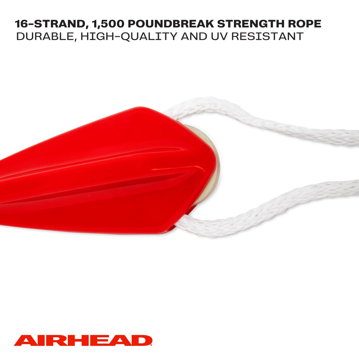 AIRHEAD Boating Accessories New AIRHEAD Tow Demon Harness 12'Rope AHTH5, Red/White
