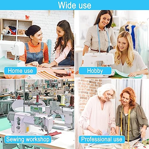 Quilting Rulers,7 Sewing Rulers Quilting Templates(6"x24",2"x24",3"x18",3"x8",1.5"x12",1"x12",1"x6"),Quilting Supplies Acrylic Rulers Fabric Cutting Ruler with Non-Slip Rings for Quilting and Sewing