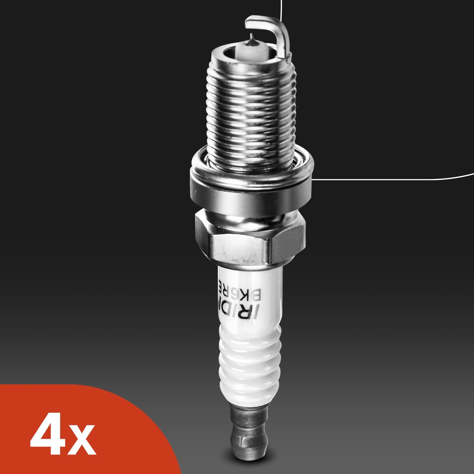 A-Premium Ignition Coils and Spark Plugs Kits Compatible with Nissan Juke 2011-2017 L4 1.6L