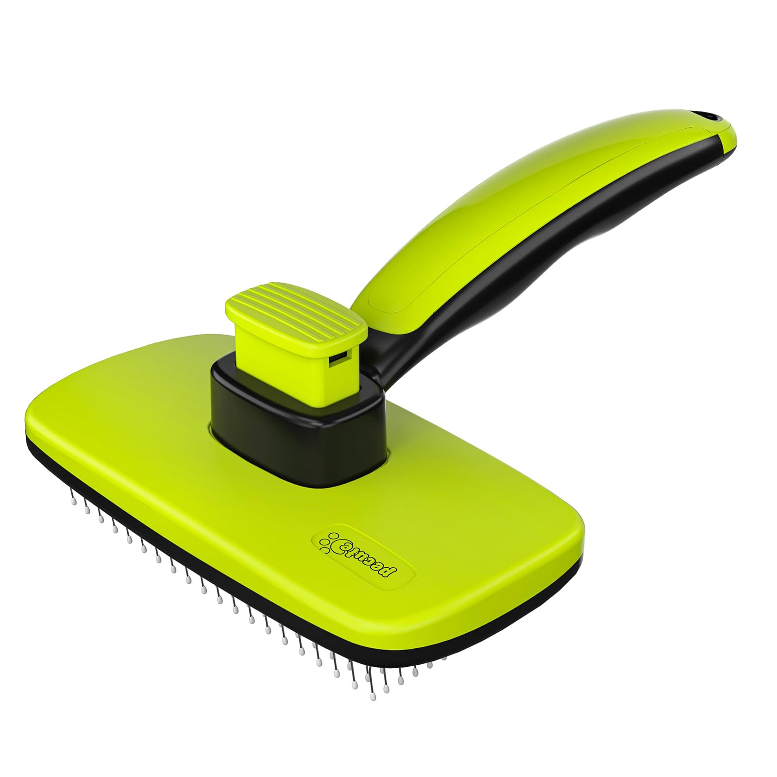 Pecute Self-Cleaning Slicker Brush for Dogs, Cats, Lightweight Dog Brush for Shedding Massaging Grooming, Cat Brush Gently Removes Loose Fur Undercoat for Small Dogs Cats Rabbits of All Hair Types