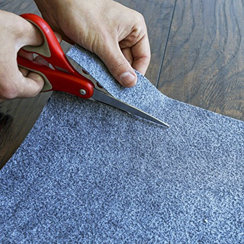 RUGPADUSA - RugPro - 8'x10' - 1/16" Thick - Felt and Rubber - Ultra Slim Non-Slip Rug Pad - Perfect for High Traffic Areas and Entryways, Many Custom Sizes