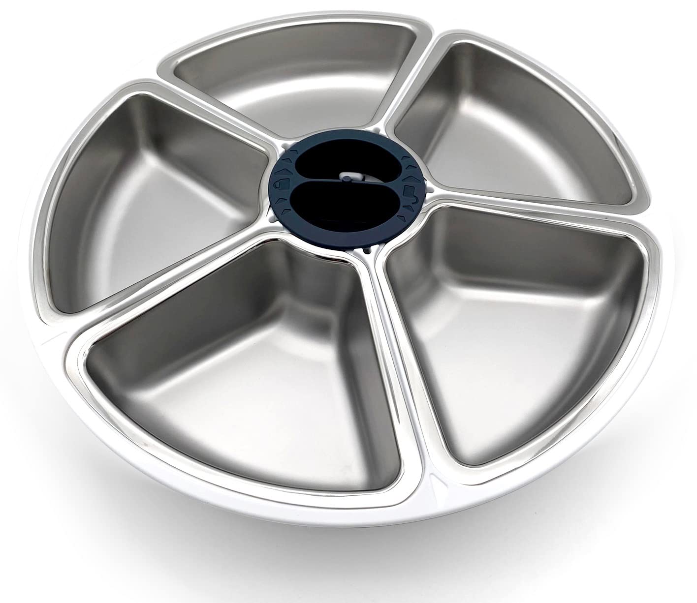 Cat Mate Replacement Bowl with Stainless Steel Inserts for The Five-Meal Automatic Pet Feeder