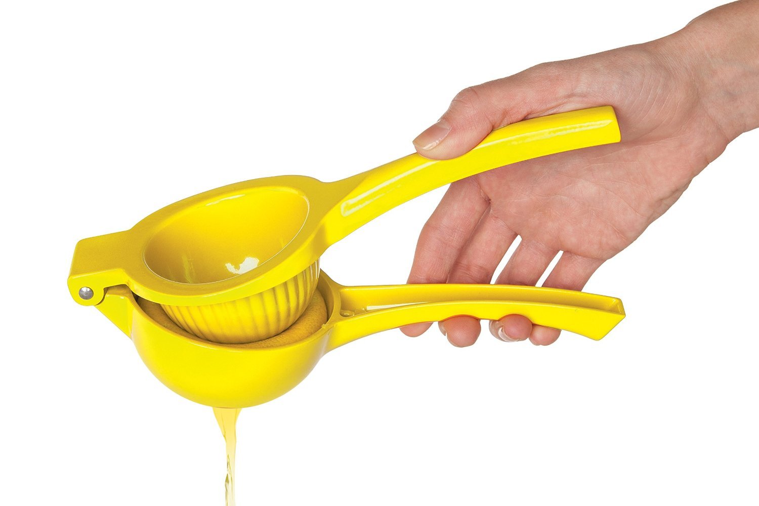 HIC Lemon Squeezer, 8.25-Inch, Yellow