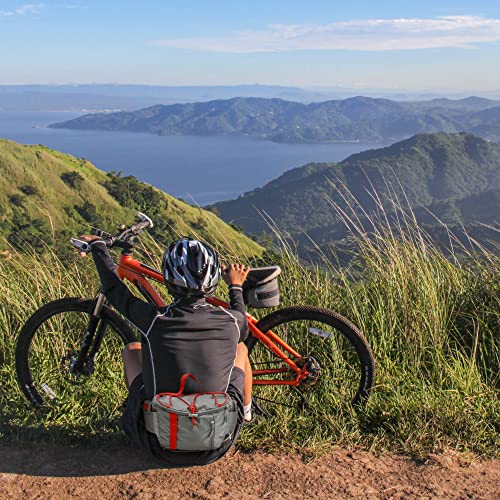 Zavothy Lightweight Mini Hydration Backpack with 1L Water Bladder Water Backpack Hydration Pack for Cycling Running Biking Small Hiking Backpack Green