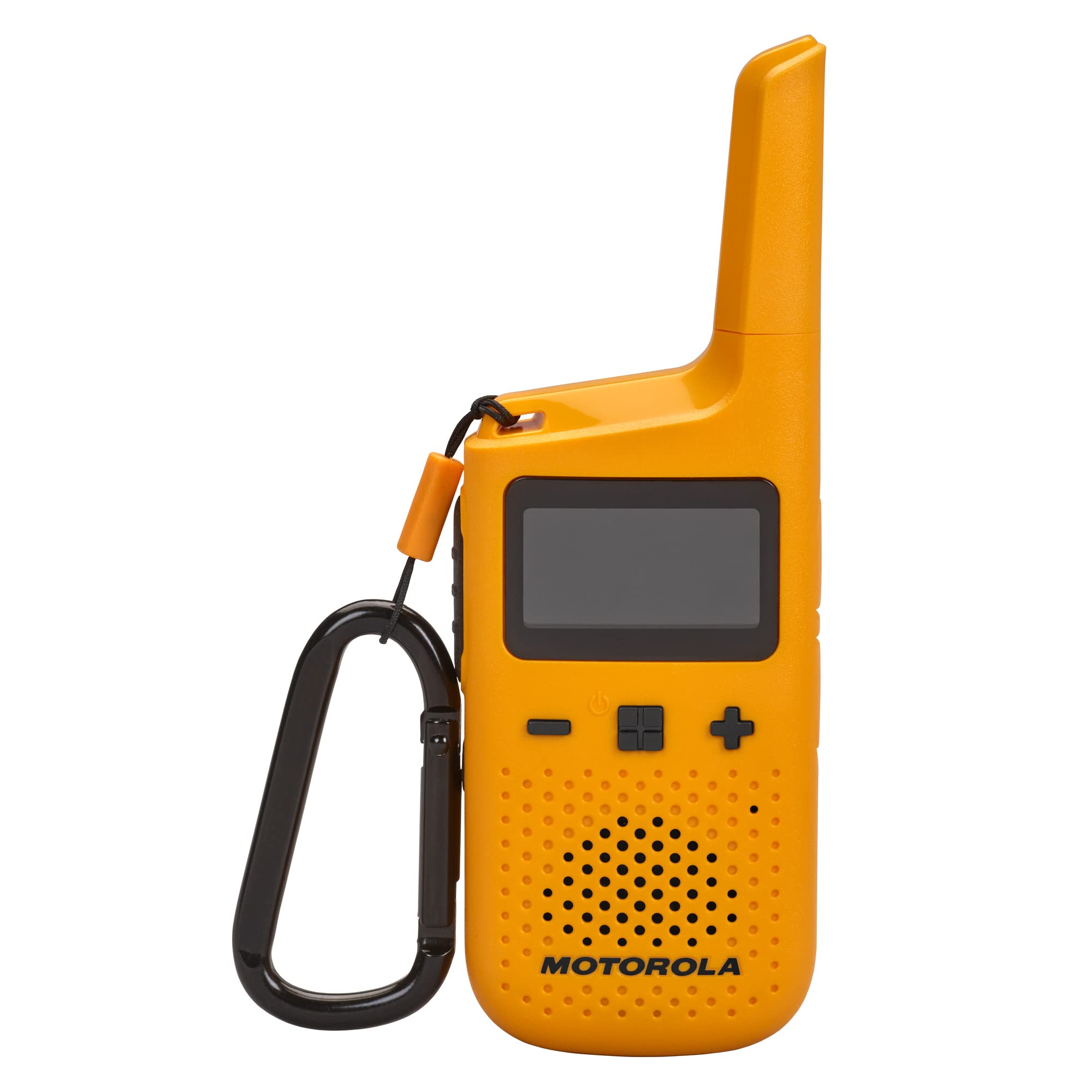 Motorola Solutions, Portable FRS, T380, Talkabout, Two-Way Radios, Rechargeable, W/ Charging Dock, 22 Channel, 25 Mile, Yellow, 2 Pack