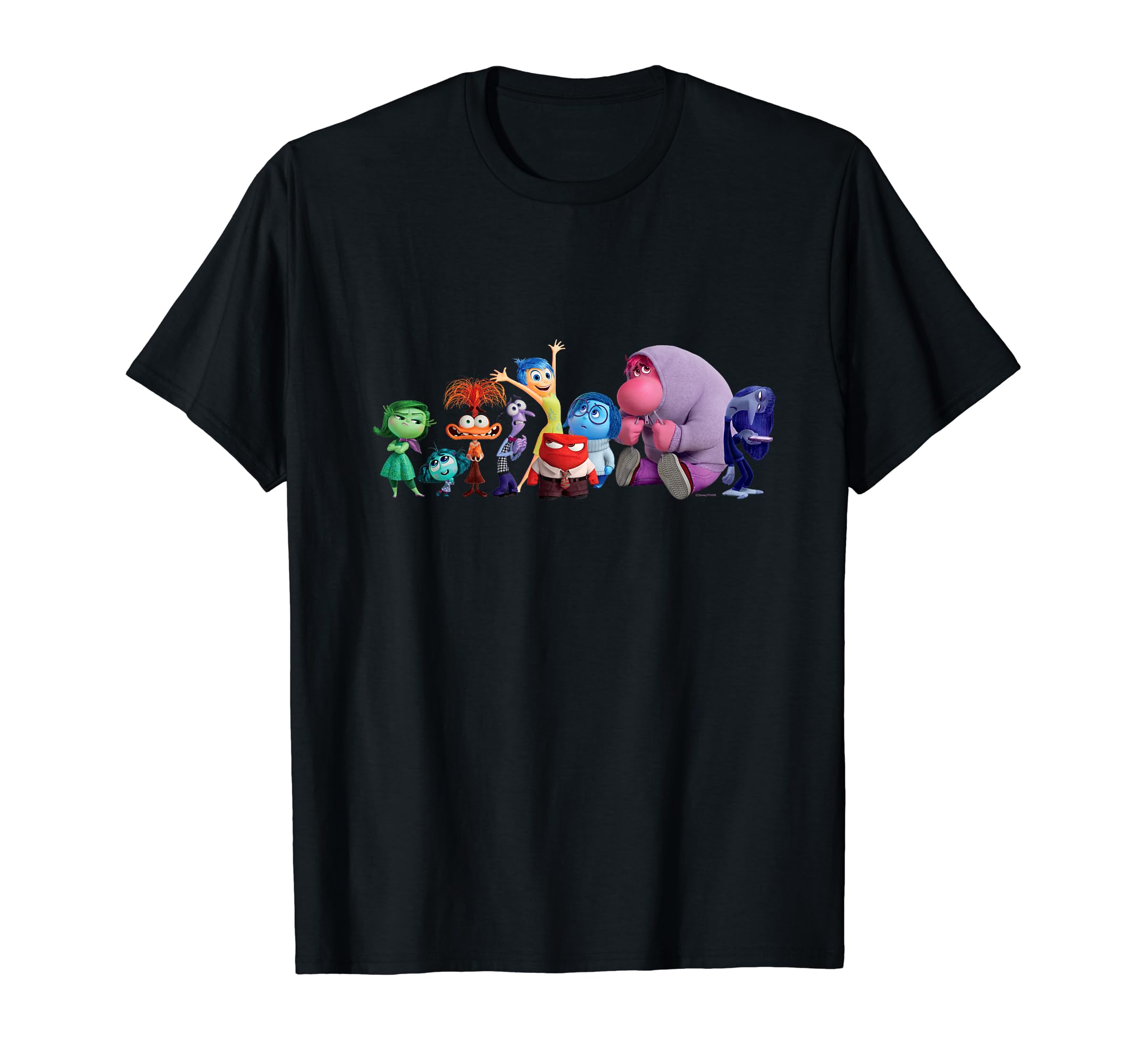 Disney and Pixar’s Inside Out 2 Emotions Group All Together T-Shirt