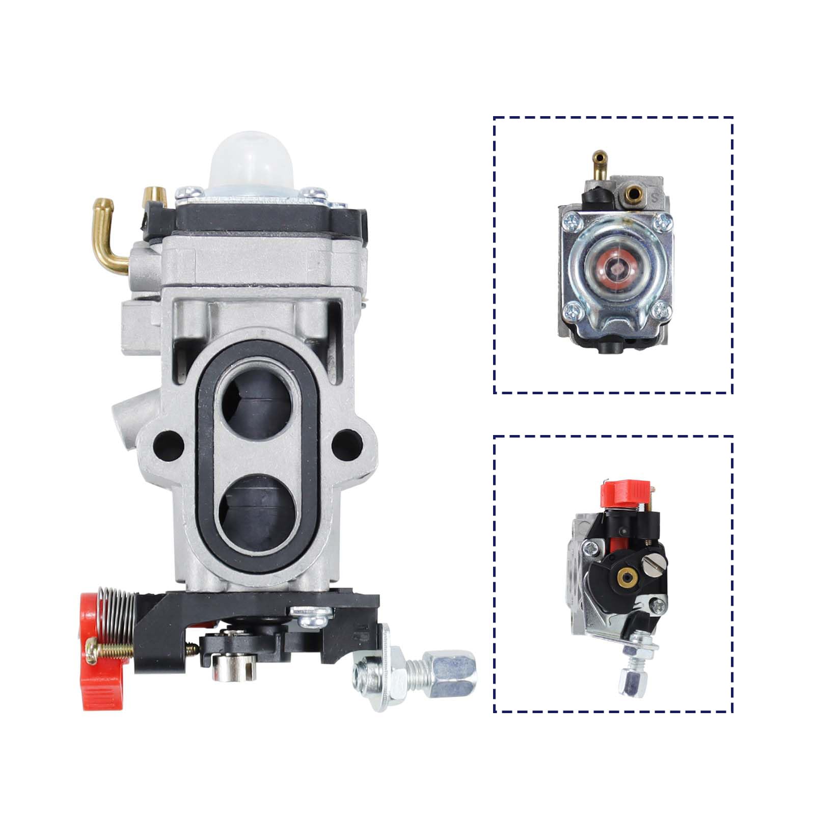 FULAIGE WYA-79 Carburetor Replaces WYA-44, WYA-56, 581177001, 502845001, 505183101 for Husqvarna 150BF, 150BT, 350BT, 180BF, 180BT 580BFS, RedMax EBZ5150, EBZ5150RH, EBZ7001 EBZ7001RH Backpack Blower