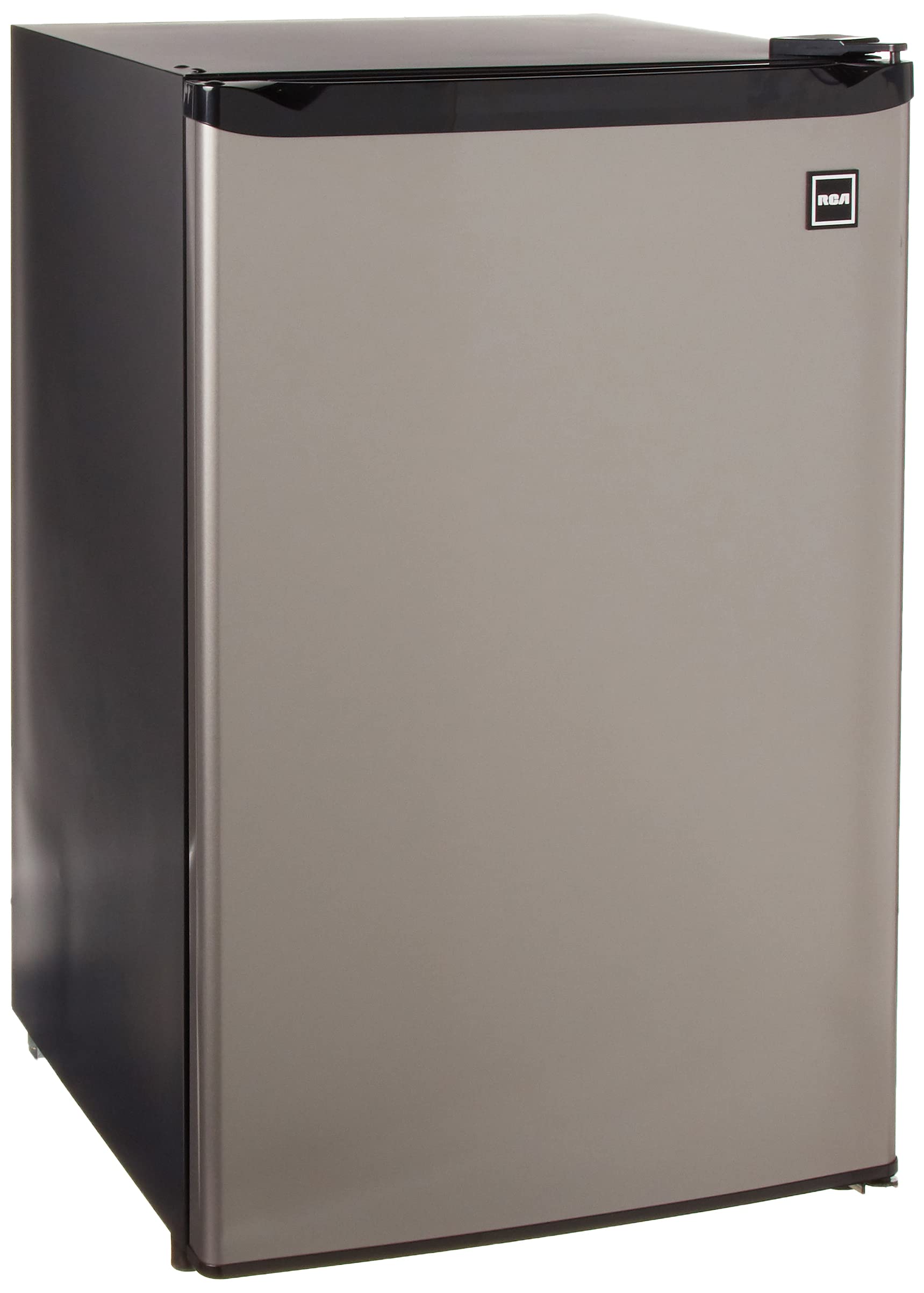 RCA 465 RFR441/RFR465 RFR441 Compact Fridge, 4.5 Cubic Feet, Stainless Steel