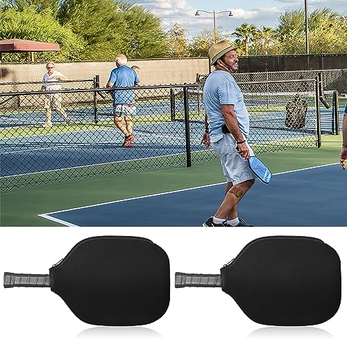 Pickleball Paddle Cover, Pickleball Paddle Covers Only Neoprene Sleeve, Pickleball Racket Sleeve - Compatible with Most USAPA Standard and Extended Pickleball Racquets