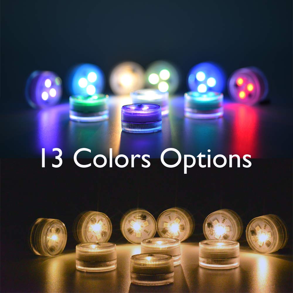 Halloween Jack O Lantern Lights Battery Operated Remote Hanging Led Lantern Lights with Hook Super Bright RGB White Warm White 15 Days Standby 36 Hours for Lantern Tent Lighting(10 Lights+2 remotes)