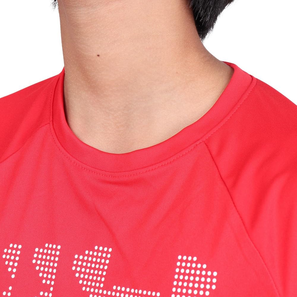 Under Armour Boys' Tech Stadium Lights Short Sleeve T Shirt, (600) Red / / White, Large