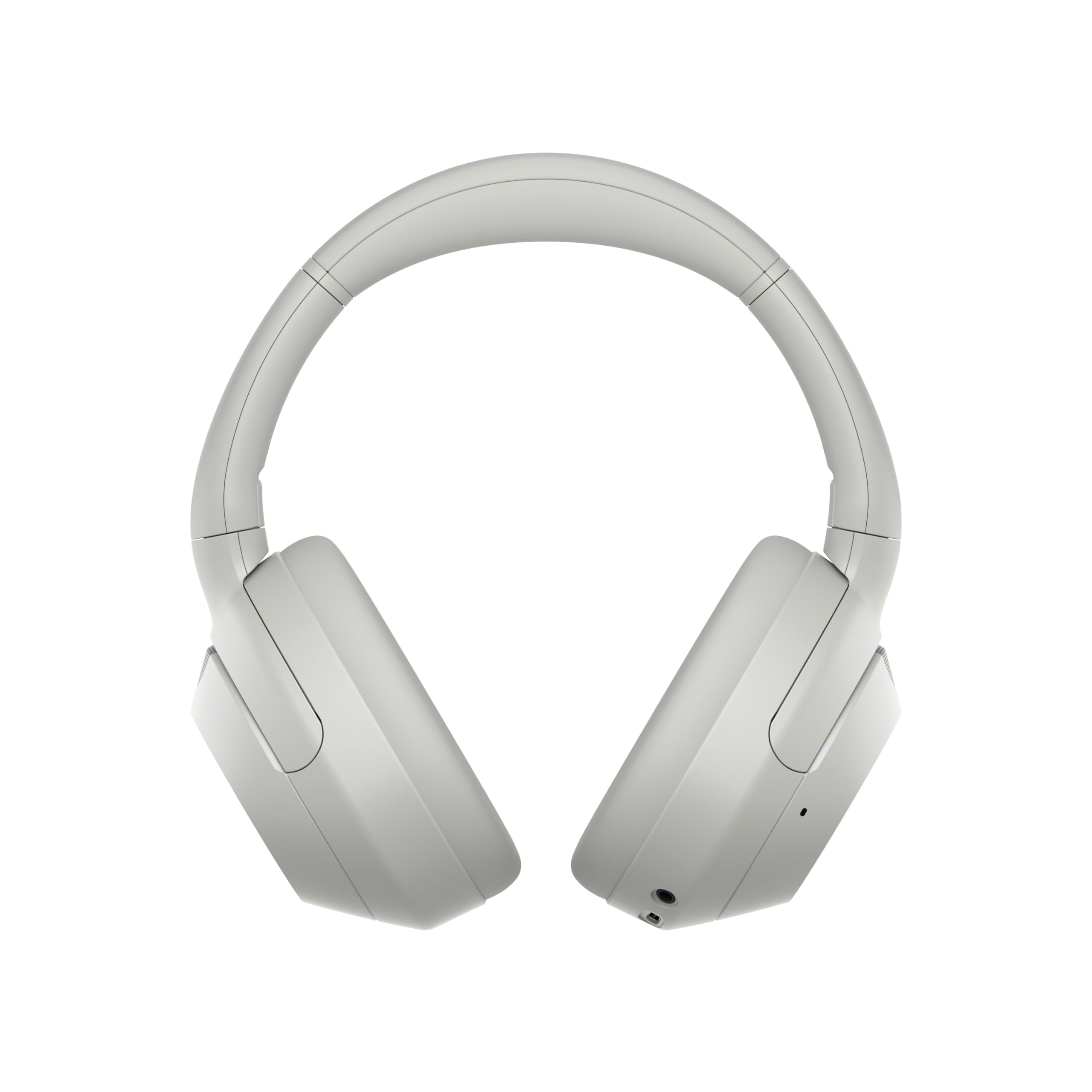 Sony ULT WEAR Over-Ear Headphones, Noise Cancelling Headphones Bluetooth Made with Recycled Plastic Material, Unique Thermo-Foaming Design, Swivel Fold Design, Headphones Noise Cancelling (Off White)