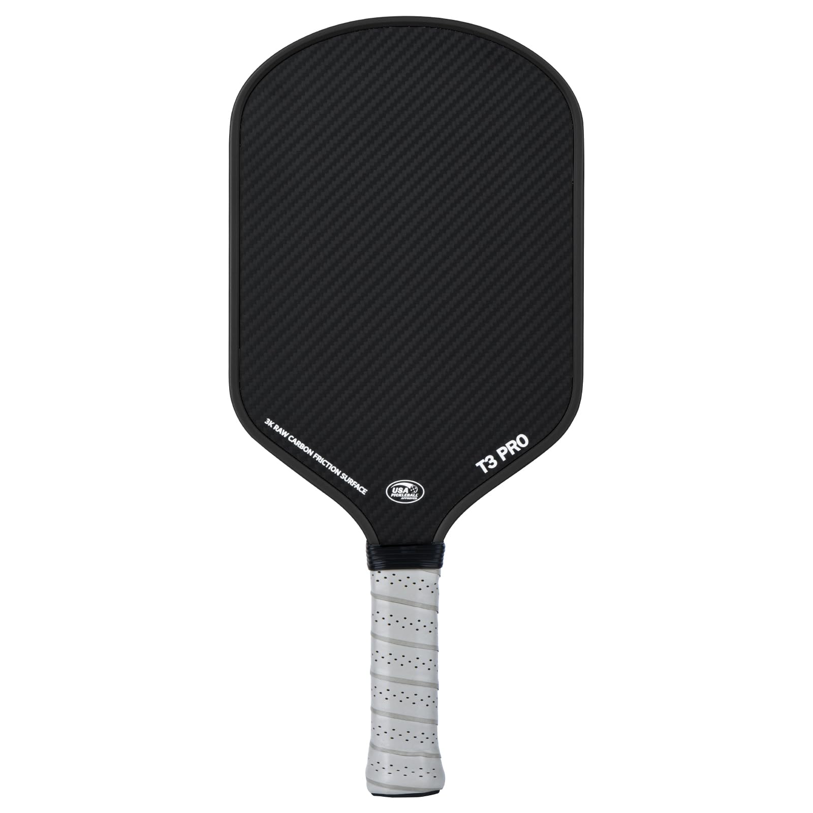 Pickleball Paddle, YYP 3K CFS Pickle Ball Paddle Racket - Carbon Fiber Surface with High Grit & Spin, Ultra-Light Design, 16MM Polypropylene Honeycomb Core, Perfect for Professional Players