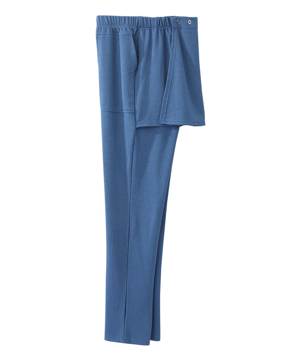 Silvert's Adaptive Clothing & Footwear Women’s Open Back Stretch Knit Pant - Denim 3XL