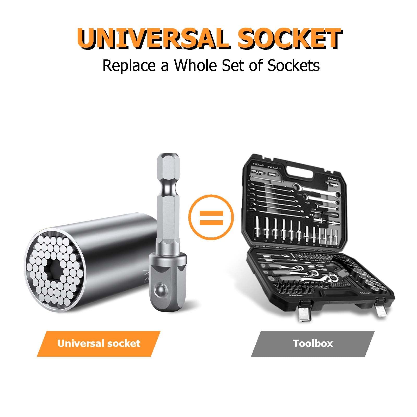 Stocking Stuffers for Adults Men, Super Universal Socket Tools Gifts for Men, Christmas Gifts for Men, Mens Gifts for Dad Him Grandpa, Dad Gifts for Men Who Have Everything Cool Stuff Gadgets for Men