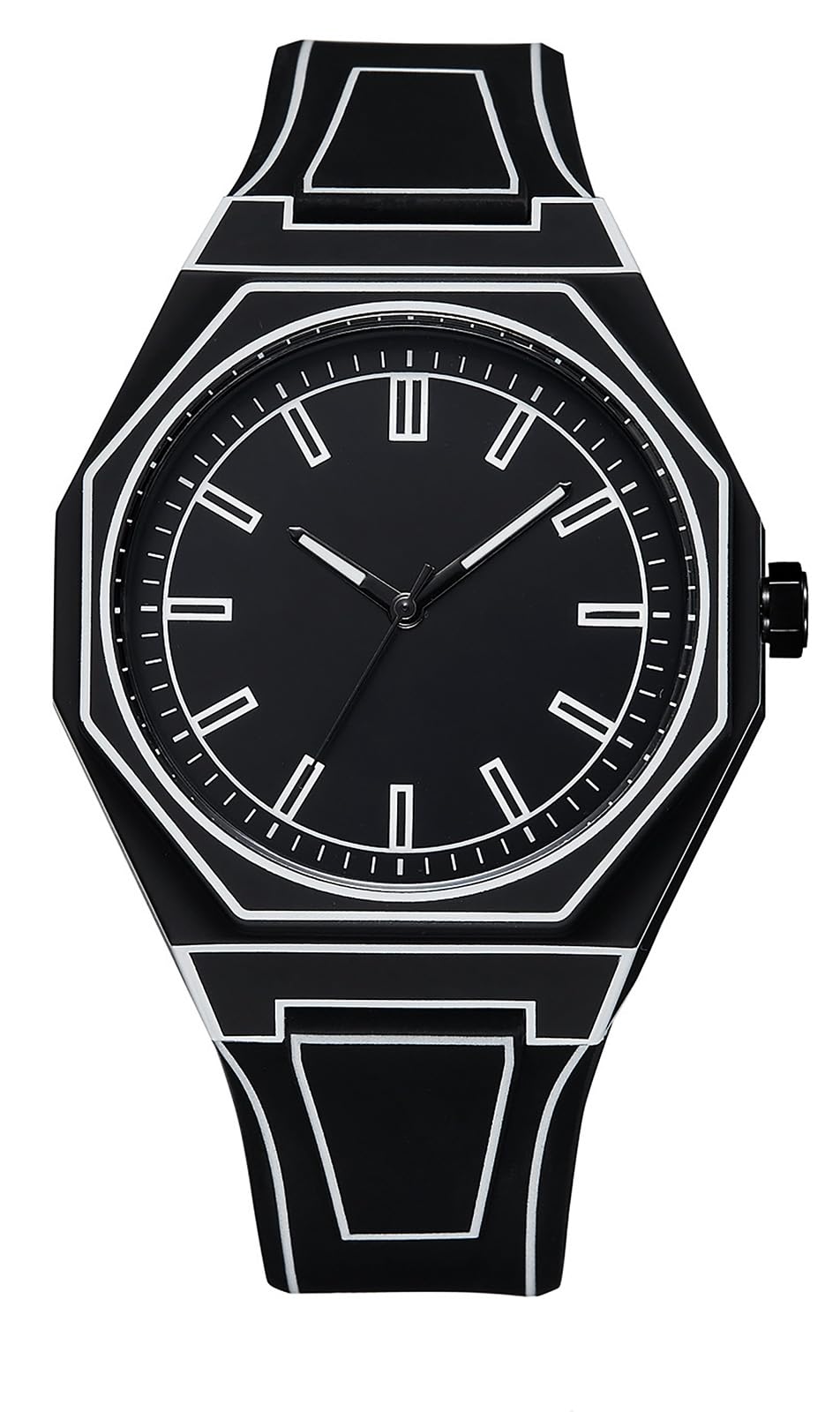 BESTKANG Anime Series Themed Watch, Minimalist Analog Quartz Watch with Artistic Dial and Soft Silicone Strap, Unique Gift for Anime Fans