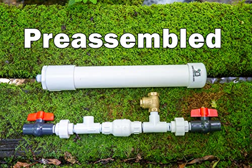 Hydraulic Ram Pump 1/2" (Tiny) Pump Water Off Grid from Creeks and Streams without Fuel or Electricity