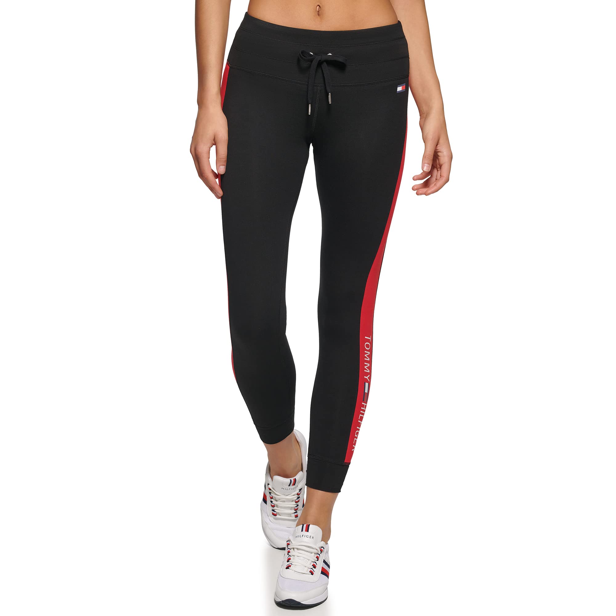 Tommy Hilfiger Sport Womens Sport Legging,Black,M