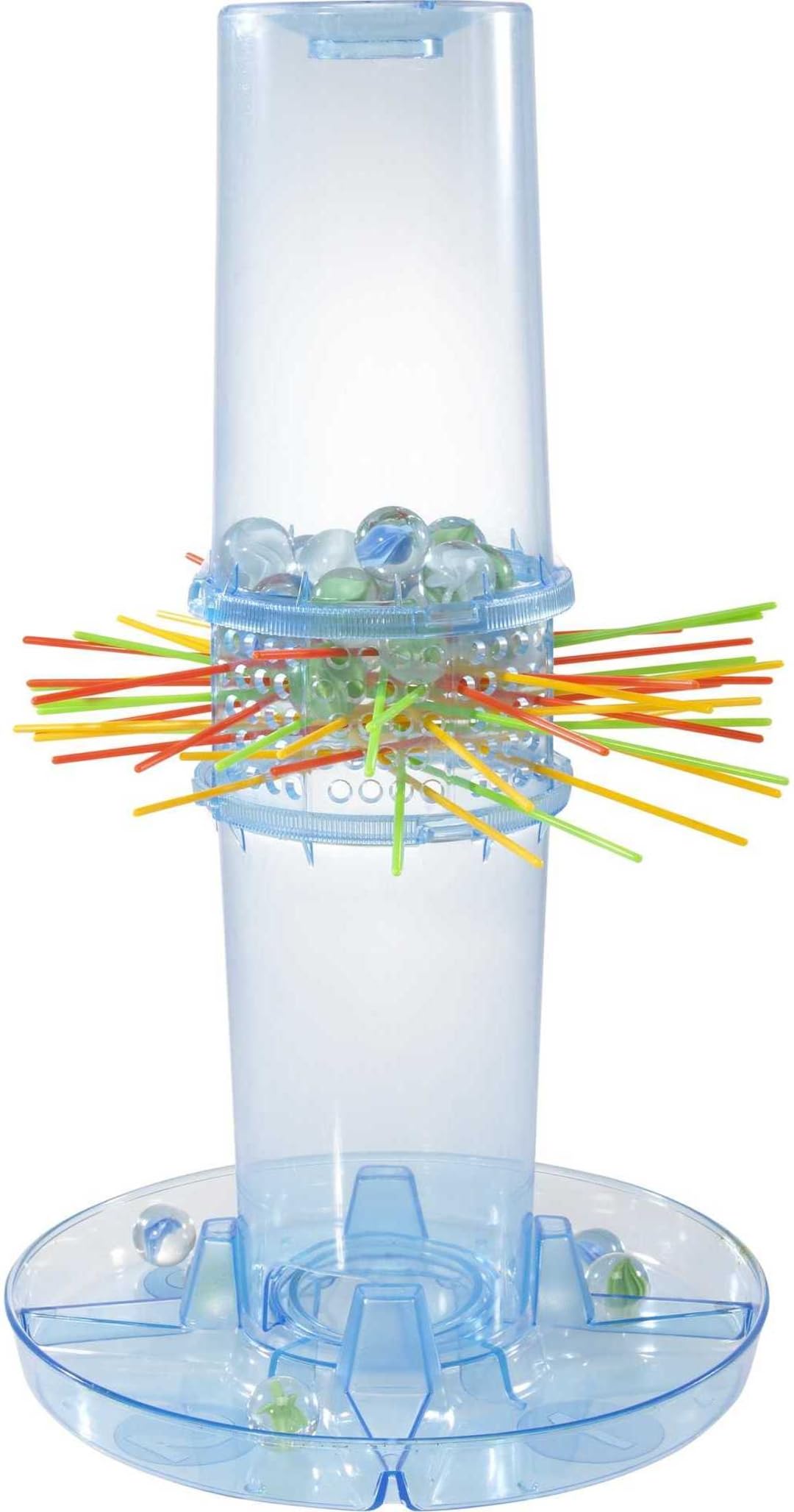 Mattel KerPlunk Kids Game, Easy-to-Learn Family Game for 2 to 4 Players, Don't Let The Marbles Fall