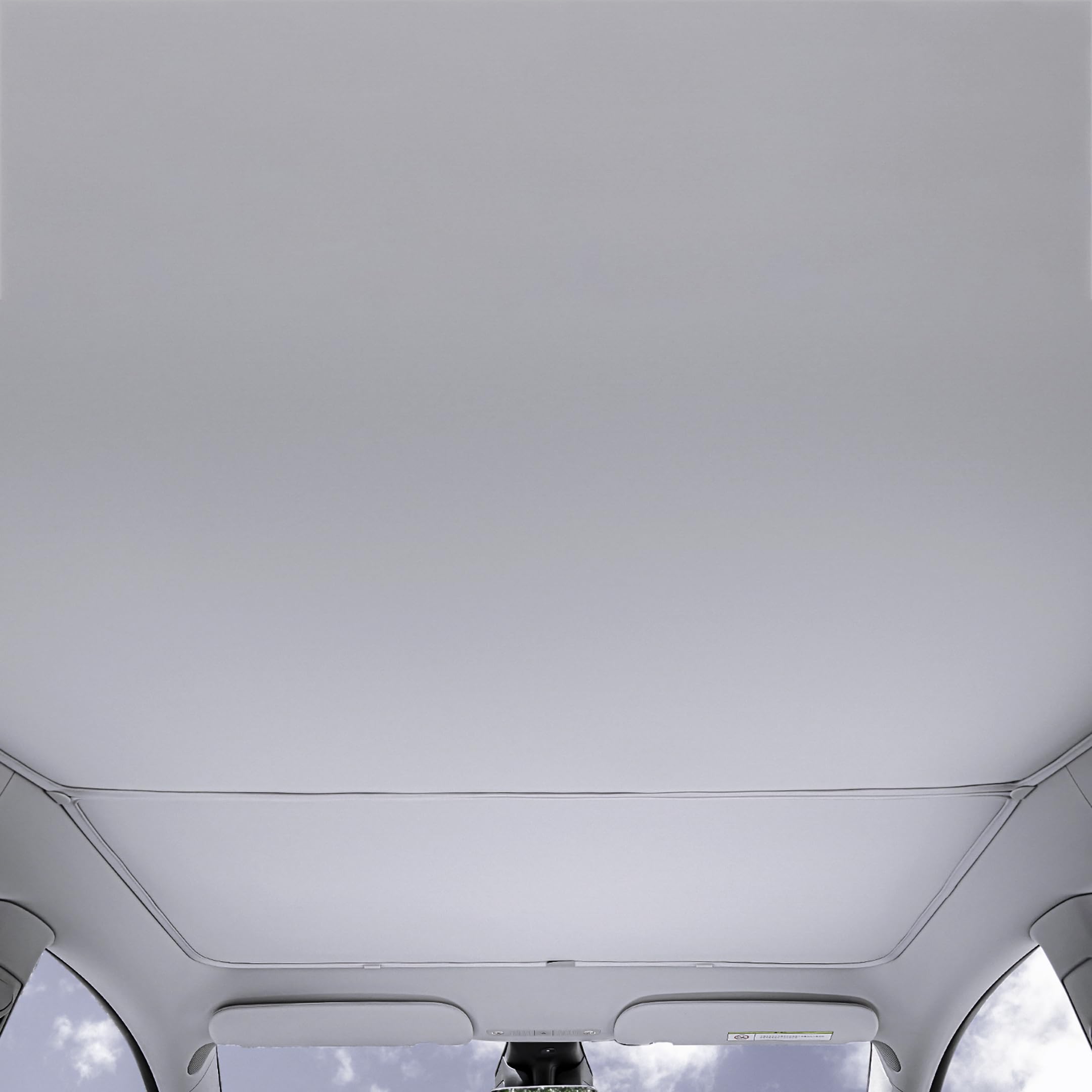 VION Tesla Model Y Roof Sunshades (Roof Sunshades and 2 Triangular Windows Sunshades) - Precision Fit, No Sagging