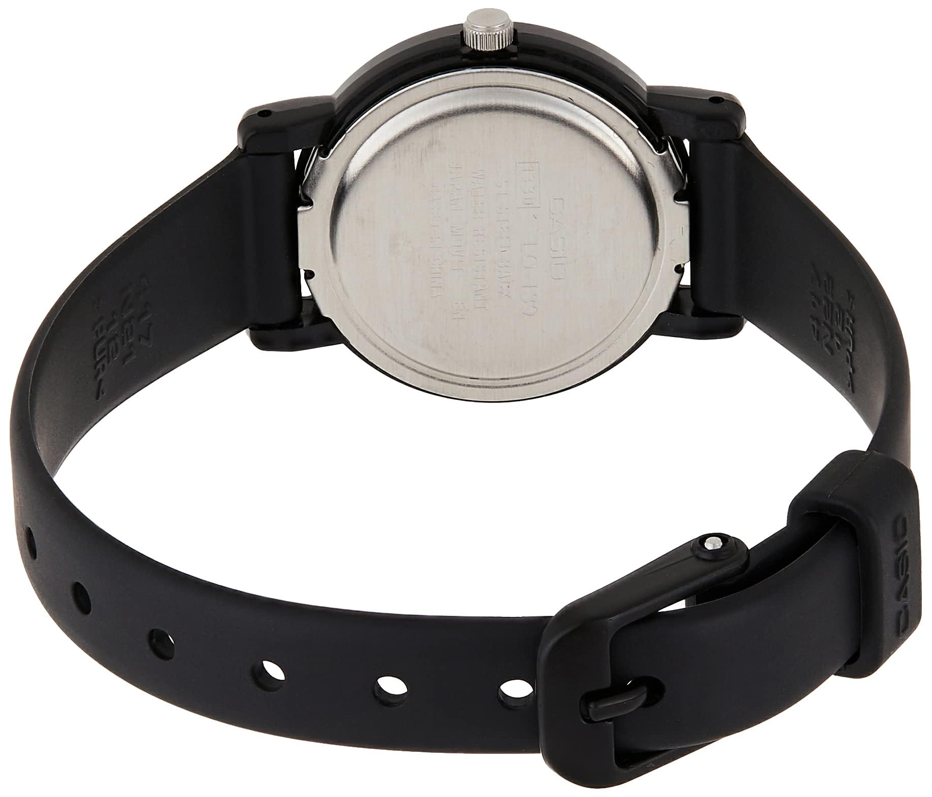 Casio LQ139A-1B3 Series | Watches for Women | Classic Analog Watch | Black | Water Resistant | Easy to Read Display | Lightweight & Comfortable | 3-Hand Analog | Accurate Timekeeping | 3 Year Battery