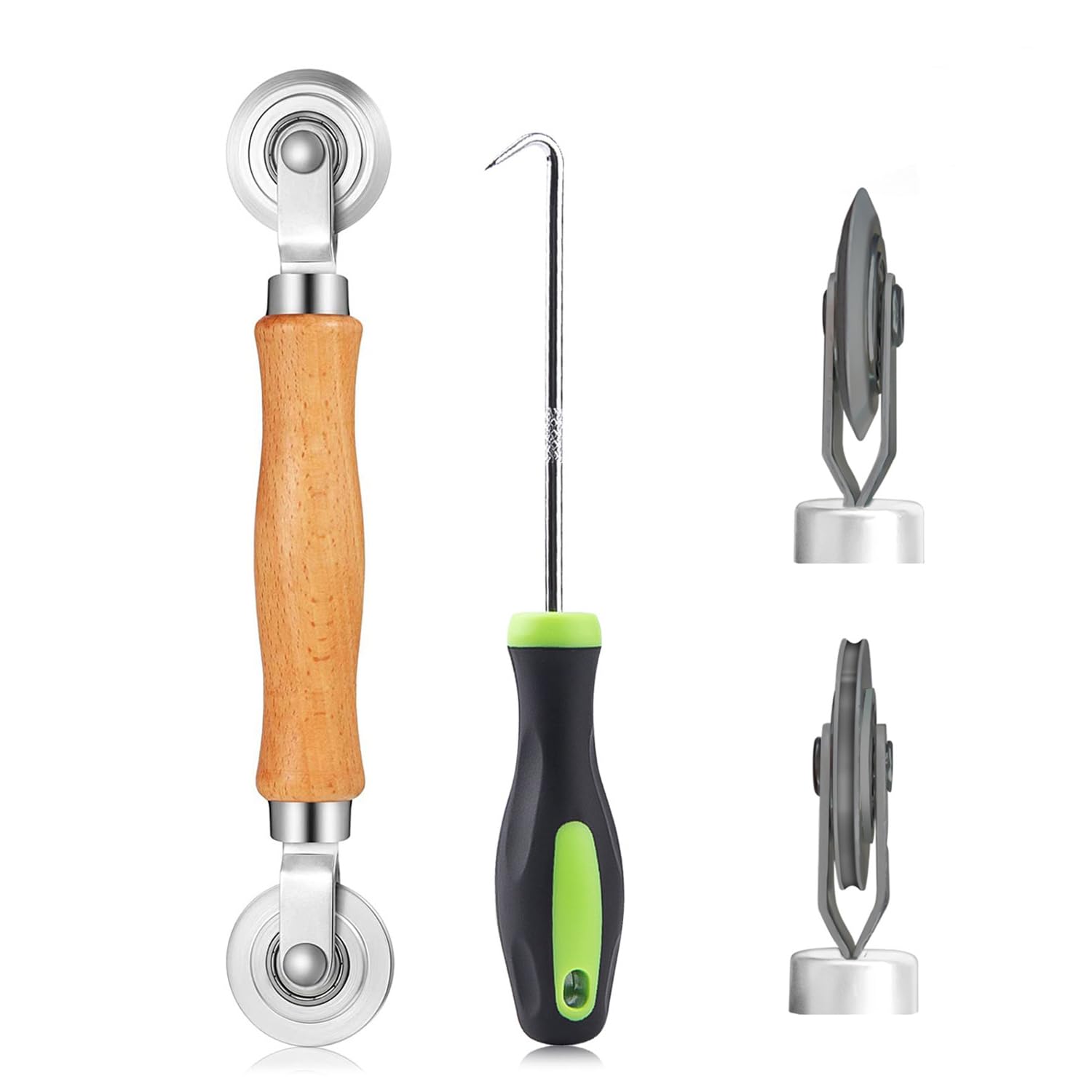 Screen Roller Tool, King&Charles Roller with Bearing - Spline Tool, Screen Repair Tool Spline Roller for Window Screen Door Repair/Install.