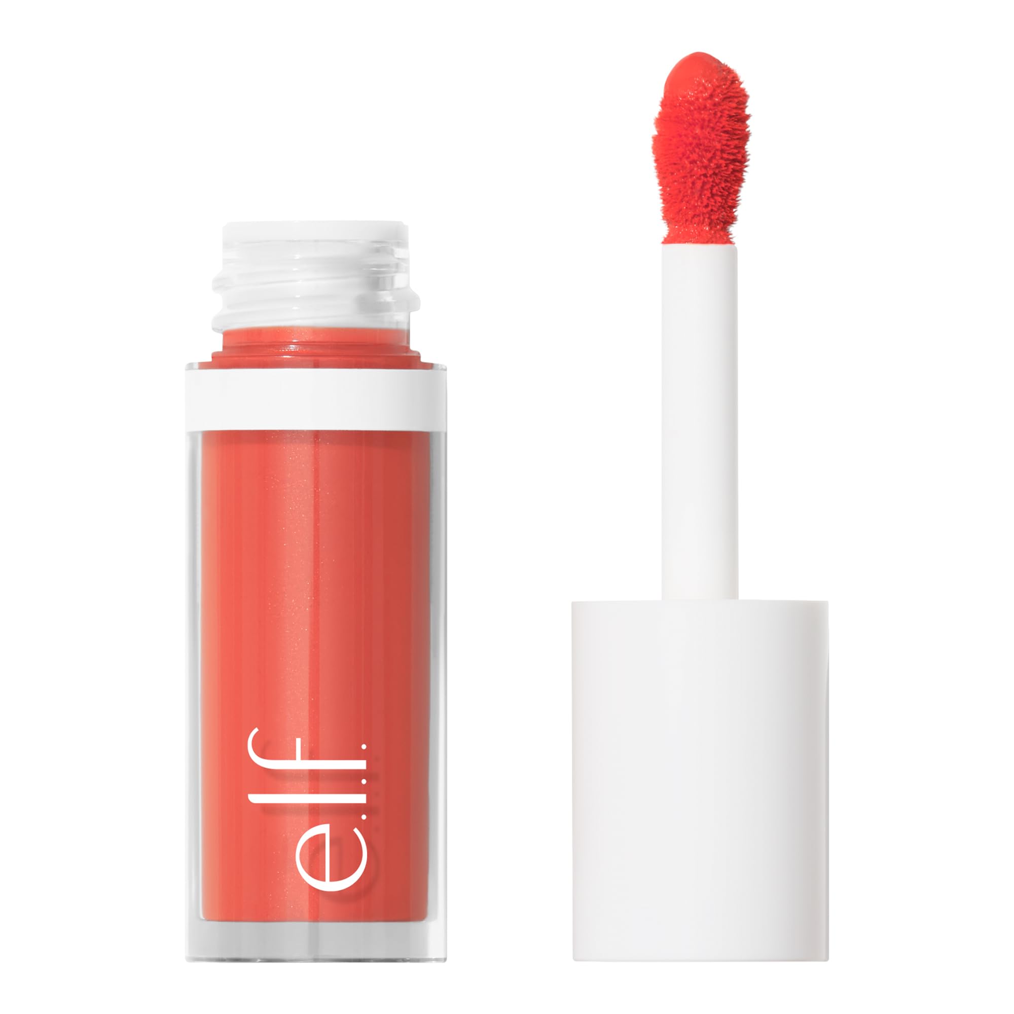 e.l.f. Camo Liquid Blush, Long-lasting Liquid Blush For High-pigment Color, Creates A Soft, Dewy Finish, Vegan & Cruelty-free, Coral Crush