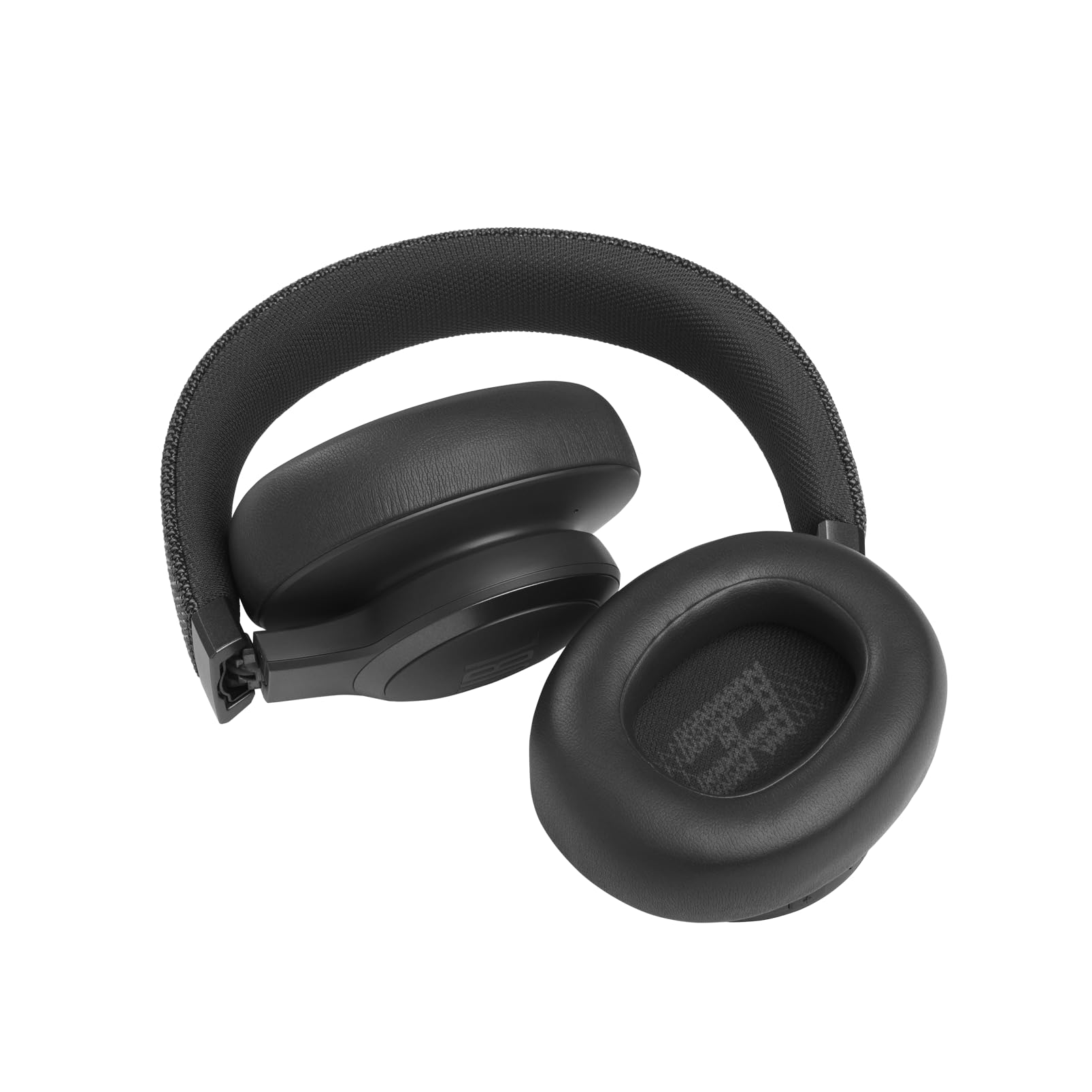 JBL Live 660NC - Wireless Over-ear Noise Cancelling headphones, JBL Signature Sound, Voice Assist, Up to 50Hrs of Battery with Speed Charging, Comfort-fit fabric headband and carrying pouch (Black)