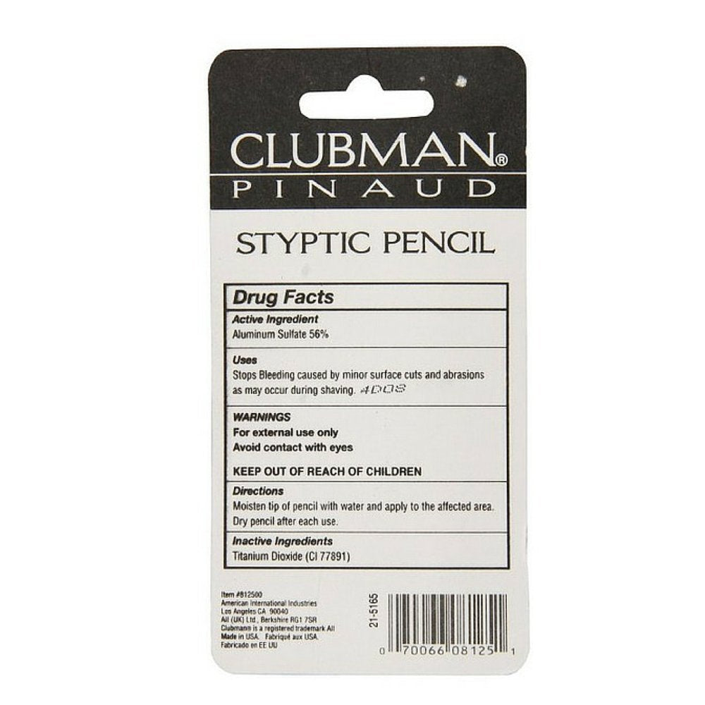 Clubman Jumbo Styptic Pencil, 1 Oz