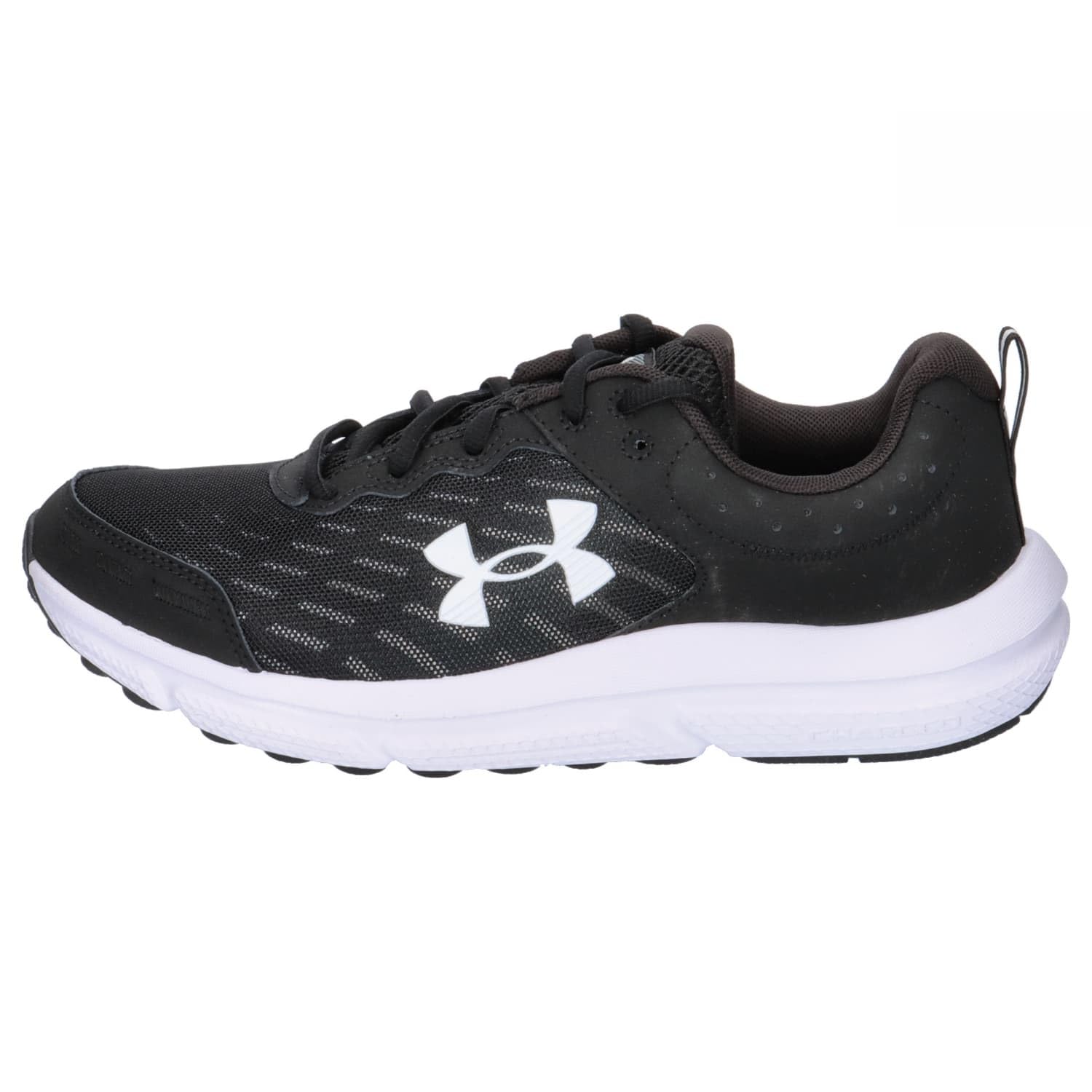 Under Armour Men's Charged Assert 10, (001) Black/Black/White, 10.5, US