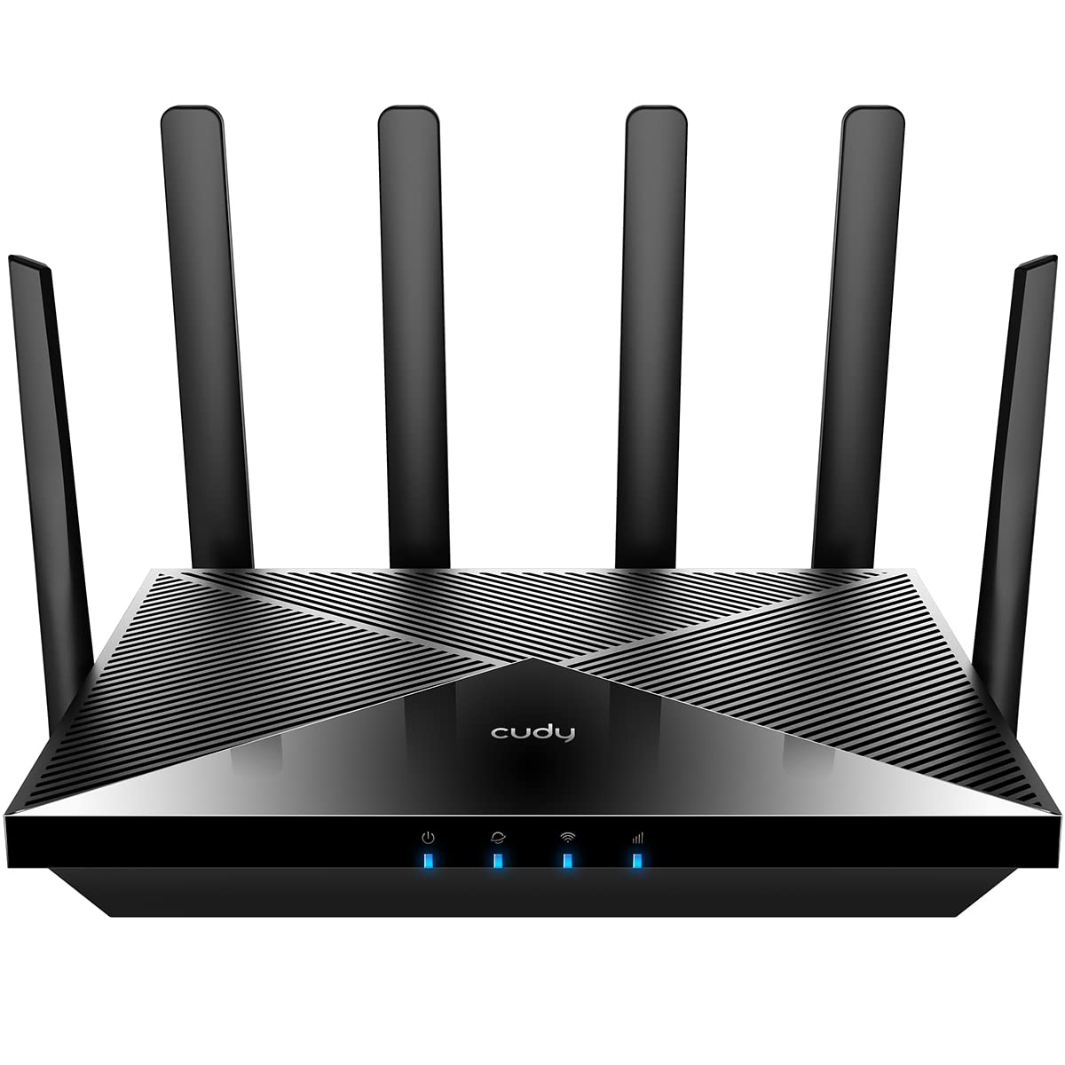 Cudy New 4G LTE Cat 18 WiFi 6 Router, Up to 1.2Gbps 4G LTE Modem, Qualcomm Chipset, 4 x 4 MIMO, AX1800, OpenVPN, Wireguard, Zerotier, Cloudflare, IPv6, Detachable Antennas, Dual SIM, LT18